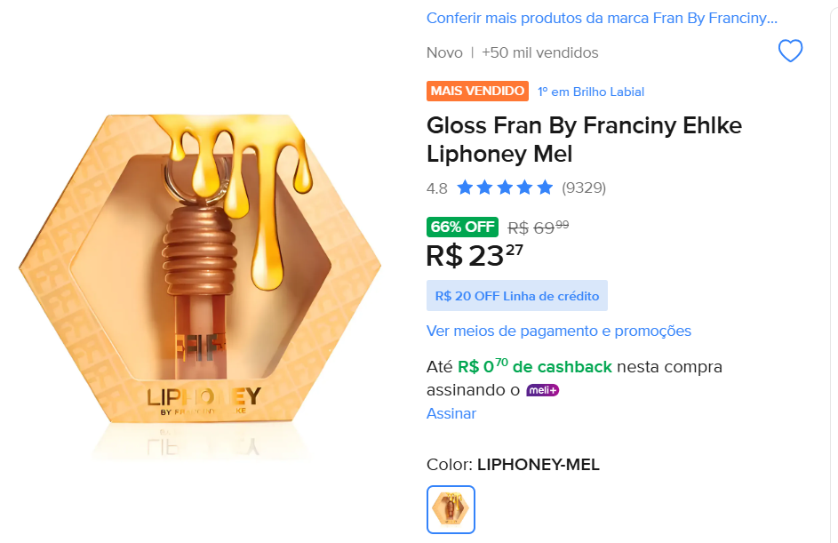 Gloss Liphoney Mel by Fran